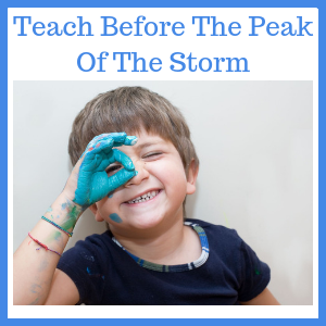 Teach Before The Peak Of The Storm